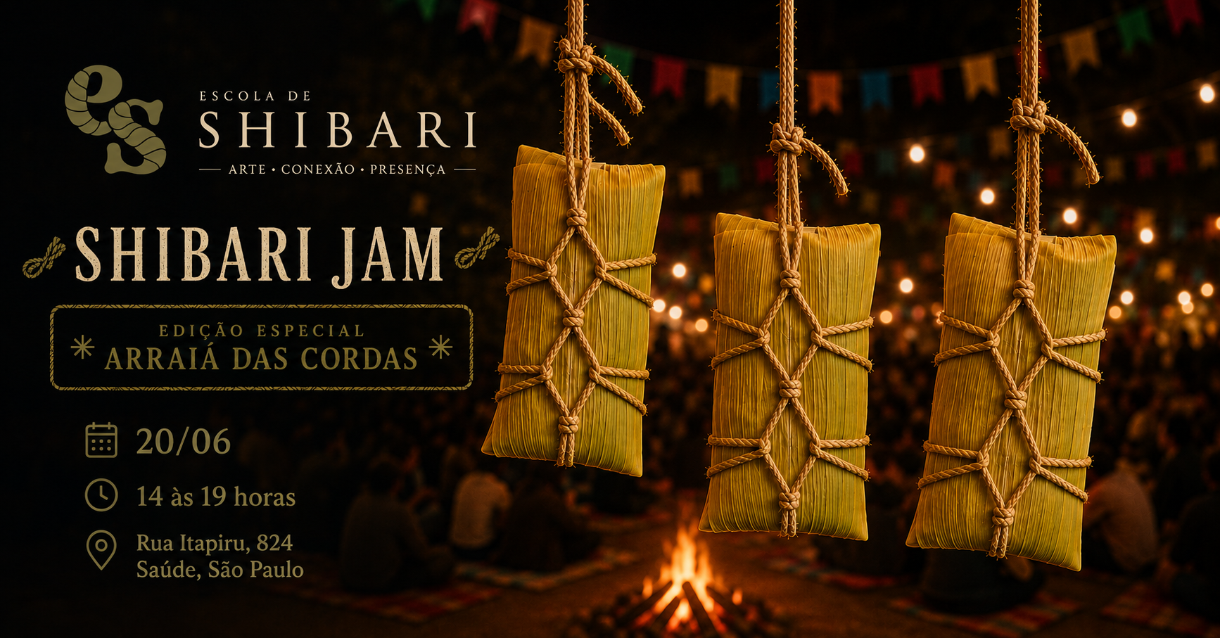 SHIBARI JAM – Arraiá das Cordas - São Paulo, SP