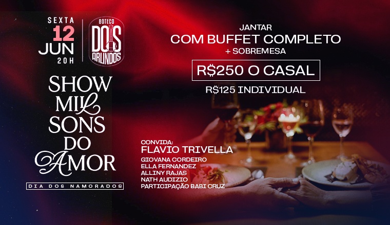 MIL SONS DO AMOR - Rio de Janeiro, RJ