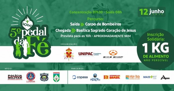 Imagem do evento QUINTO PEDAL DA FÉ