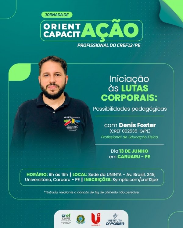Imagem do evento Iniciação às lutas corporais: possibilidades pedagógicas