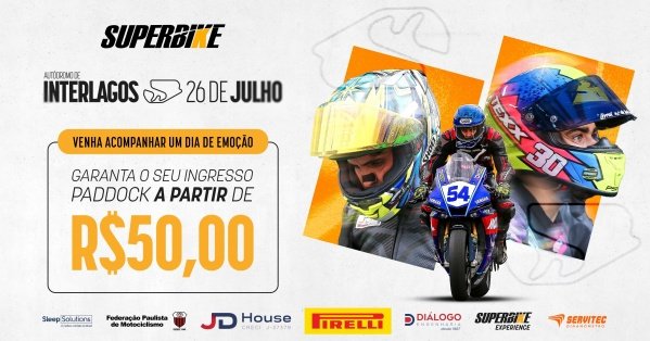 Imagem do evento 4ª Etapa SuperBike 2026 - Interlagos, SP