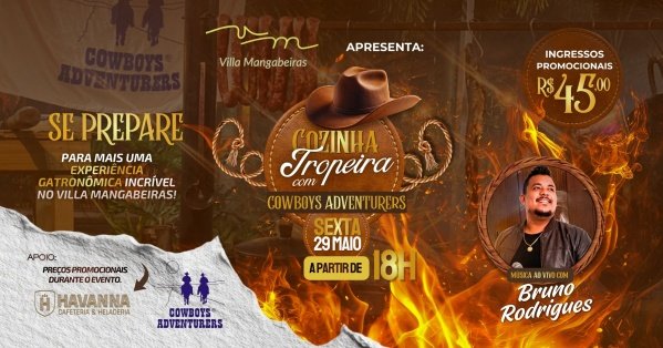 Imagem do evento Cozinha Tropeira com Cowboys Adventurers