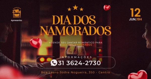 Imagem do evento DIA DOS NAMORADOS - MOINHOS