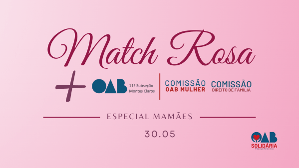 Imagem do evento MATCH ROSA
