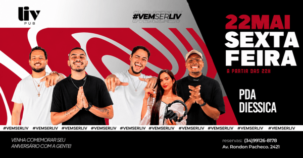 Imagem do evento Sexta na Liv Pub