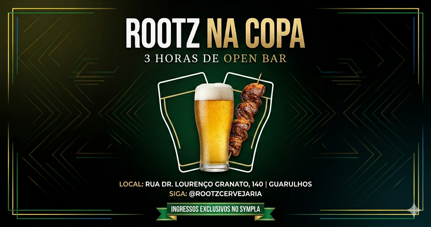 Open bar Hexa no Rootz - Guarulhos, SP