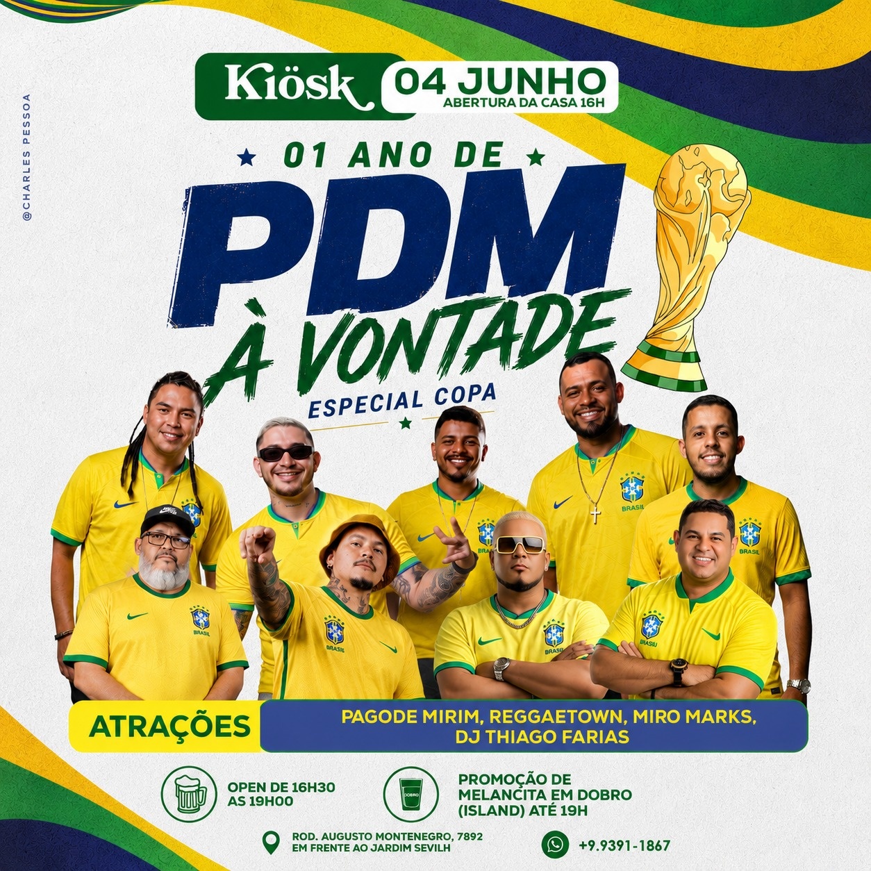 04.06 - 1 ANO de PDM a Vontade - Edição COPA - Belém, PA