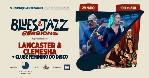 Imagem do evento BLUES & JAZZ Sessions vol.4