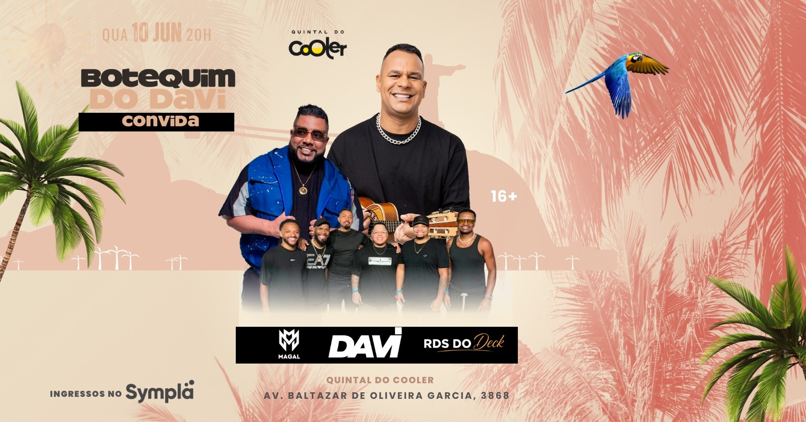 Botequim do Davi 3ª Edição - Convida MAGAL - Porto Alegre, RS