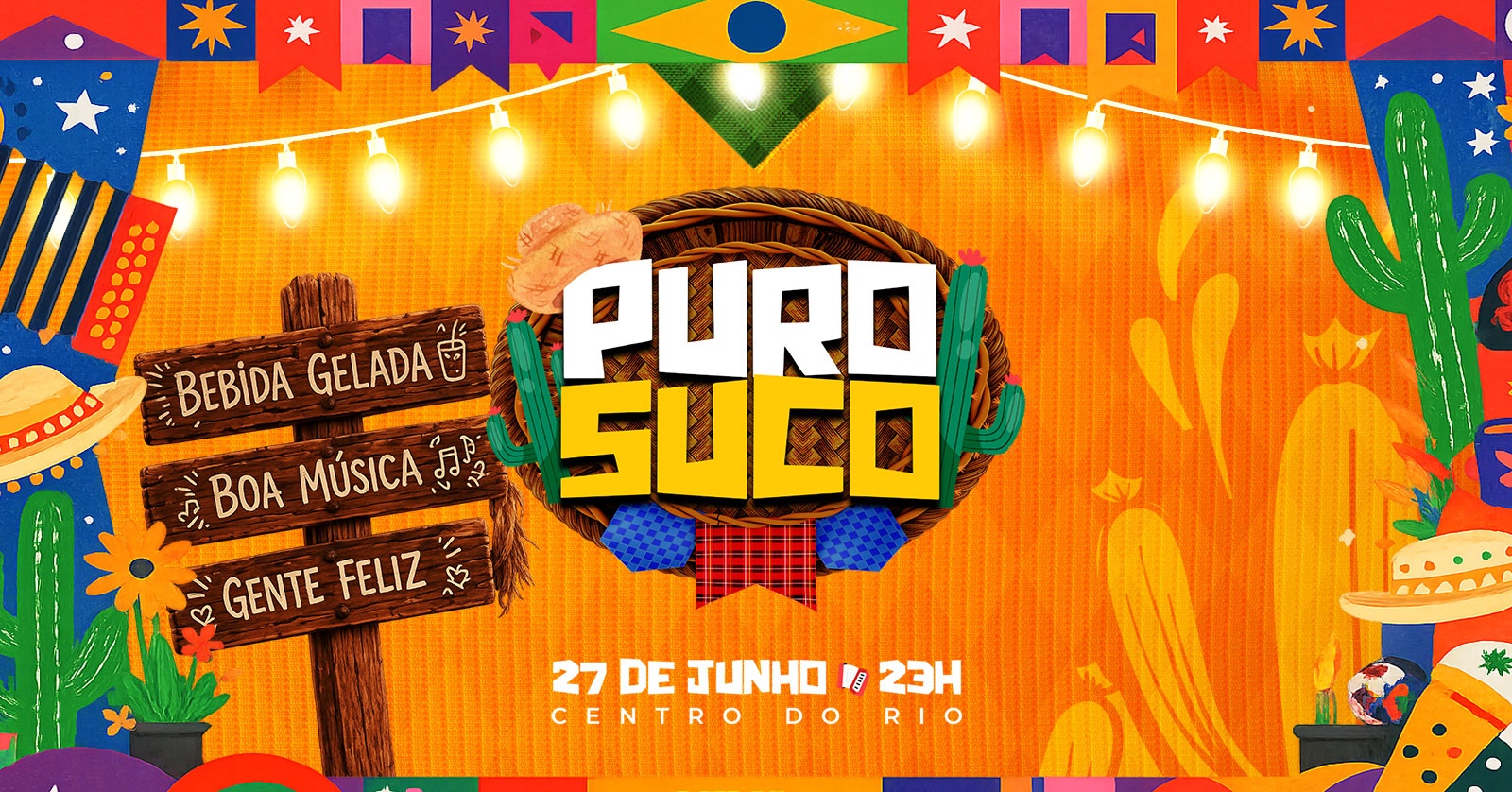 PURO SUCO - ARRAIÁ