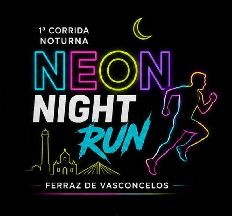 1ª Experiência Neon Night Run em Ferraz de Vasconcelos