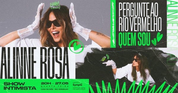 Imagem do evento ALINNE ROSA NA CASA DA MÃE