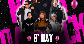 Imagem do evento B'DAY BLACKOUT 12 ANOS | OPEN BAR* ATÉ AS 2H | INGRESSOS BENEFICIENTES