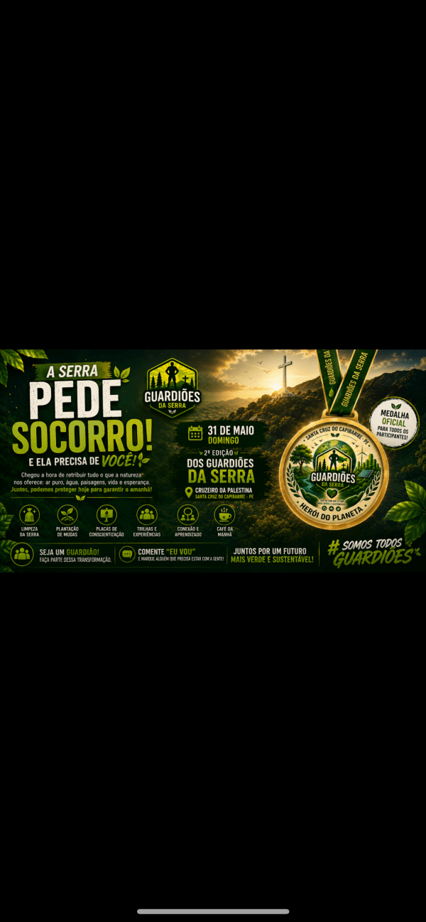 Imagem do evento 2ª edição guardiões da Serra