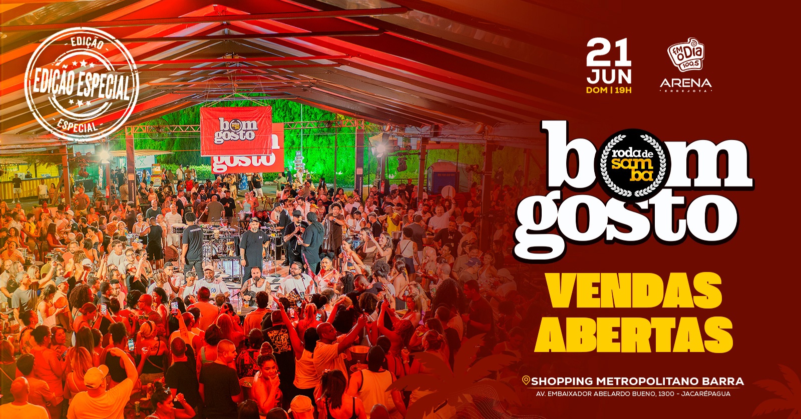RODA DE SAMBA DO BOM GOSTO - Barra da tijuca