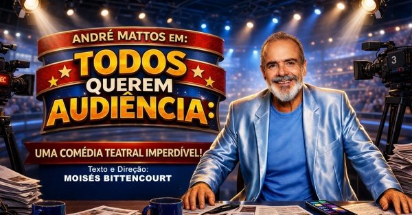 Imagem do evento ANDRÉ MATTOS EM TODOS QUEREM AUDIÊNCIA
