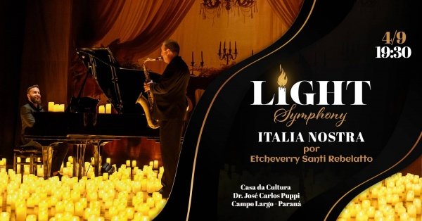 Imagem do evento Light Symphony Italia Nostra