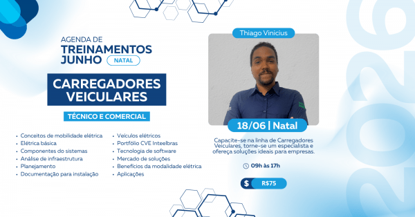 Imagem do evento Carregadores Veiculares