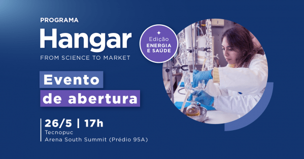 Imagem do evento Encontro de abertura do Programa Hangar - Edição especial Energia e Saúde