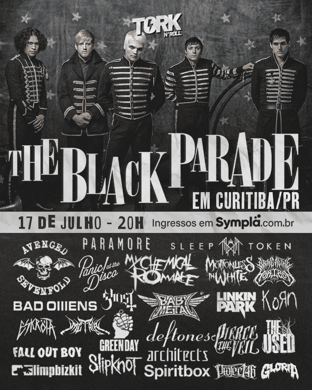 The Black Parade | Curitiba/PR em Curitiba - Sympla