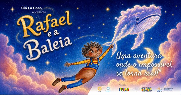 Imagem do evento Espetáculo: Rafael e a Baleia