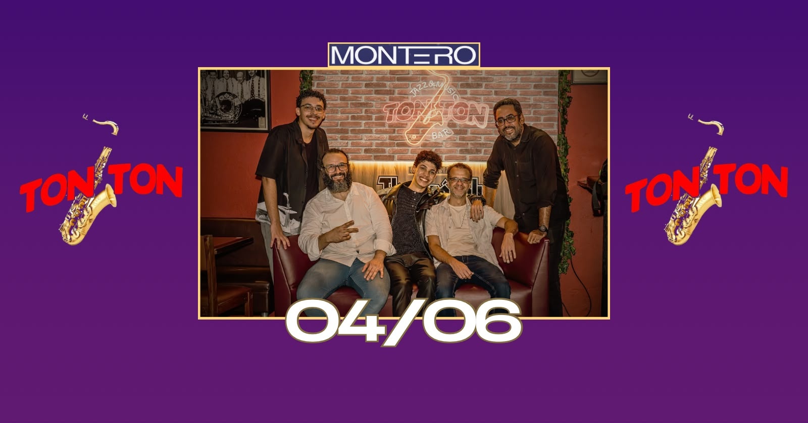 MONTERO - TonTon (Classicos do Rock e Autorais) Feriado - São Paulo, SP