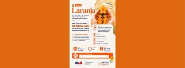 Imagem do evento MAIO LARANJA