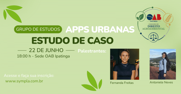 Imagem do evento Grupo de Estudos: Estudo de Caso das APPs Urbanas