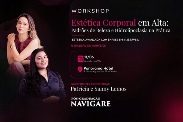 Imagem do evento Estética Corporal em Alta: Padrões de Beleza e Hidrolipoclasia na Prática