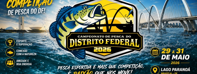 Campeonato de Pesca do Distrito Federal em Brasília - Sympla
