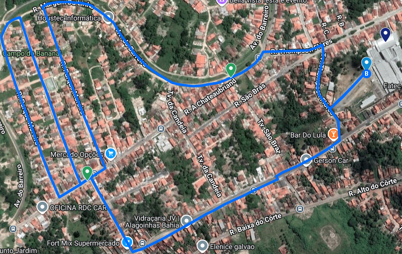 Clique no mapa disponível acima para visualizar o percurso da corrida, ponto de saída, pontos de hidratação e outras informações importantes sobre o evento.