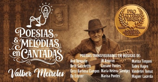 Imagem do evento POESIAS & MELODIAS enCANTADAS
