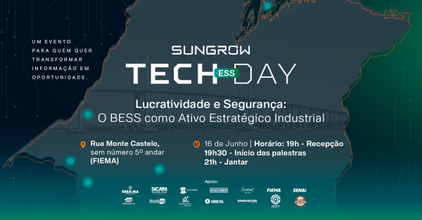 Imagem do evento Sungrow ESS Tech Day - Imperatriz