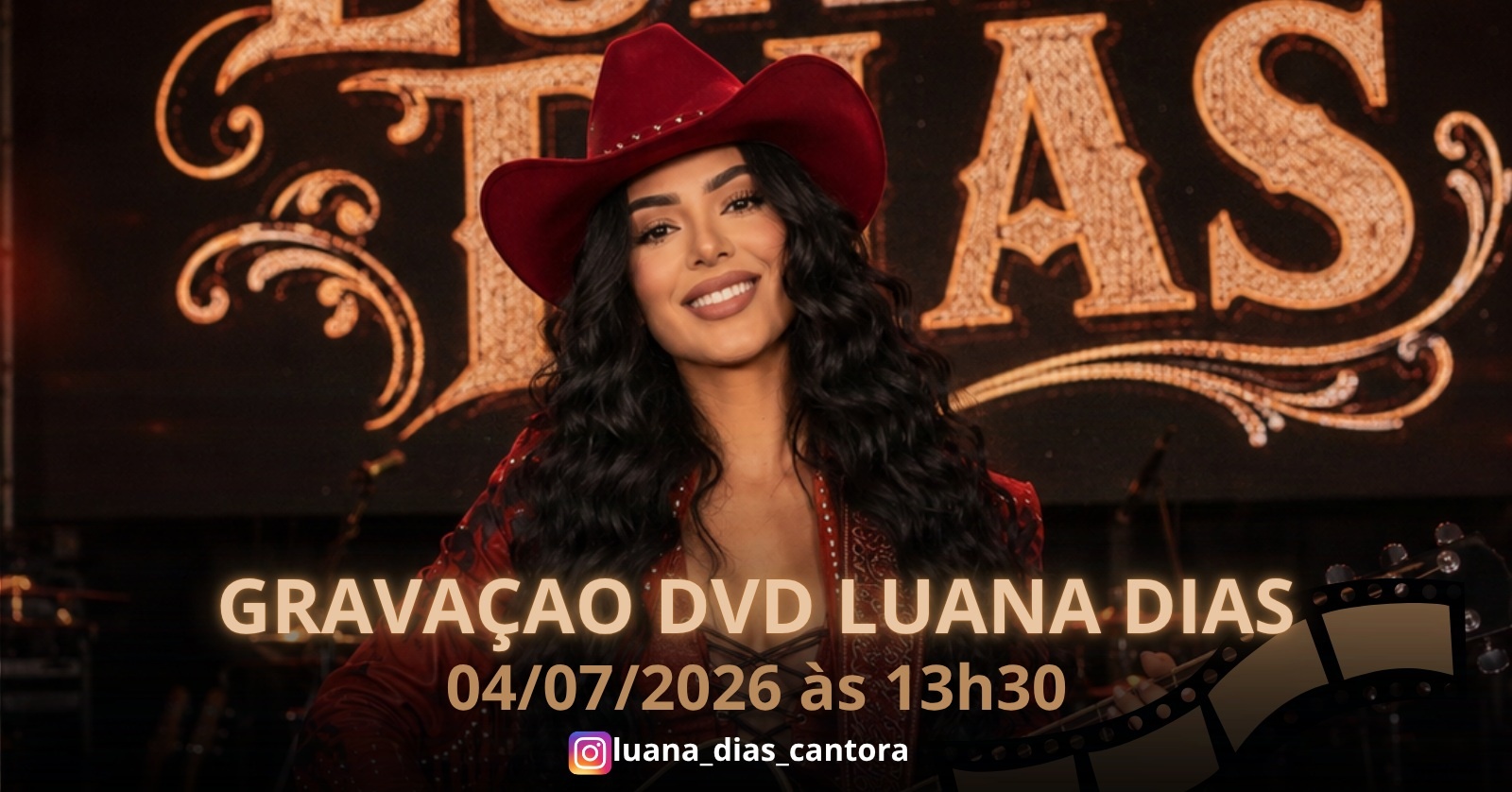 Gravação de DVD Luana Dias - Do Nosso Jeito Acústico Ao Vivo em Brasília - Brasília, DF