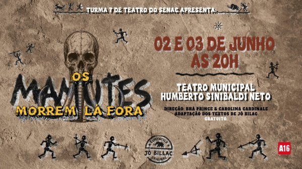 Imagem do evento Os Mamutes Morrem Lá Fora