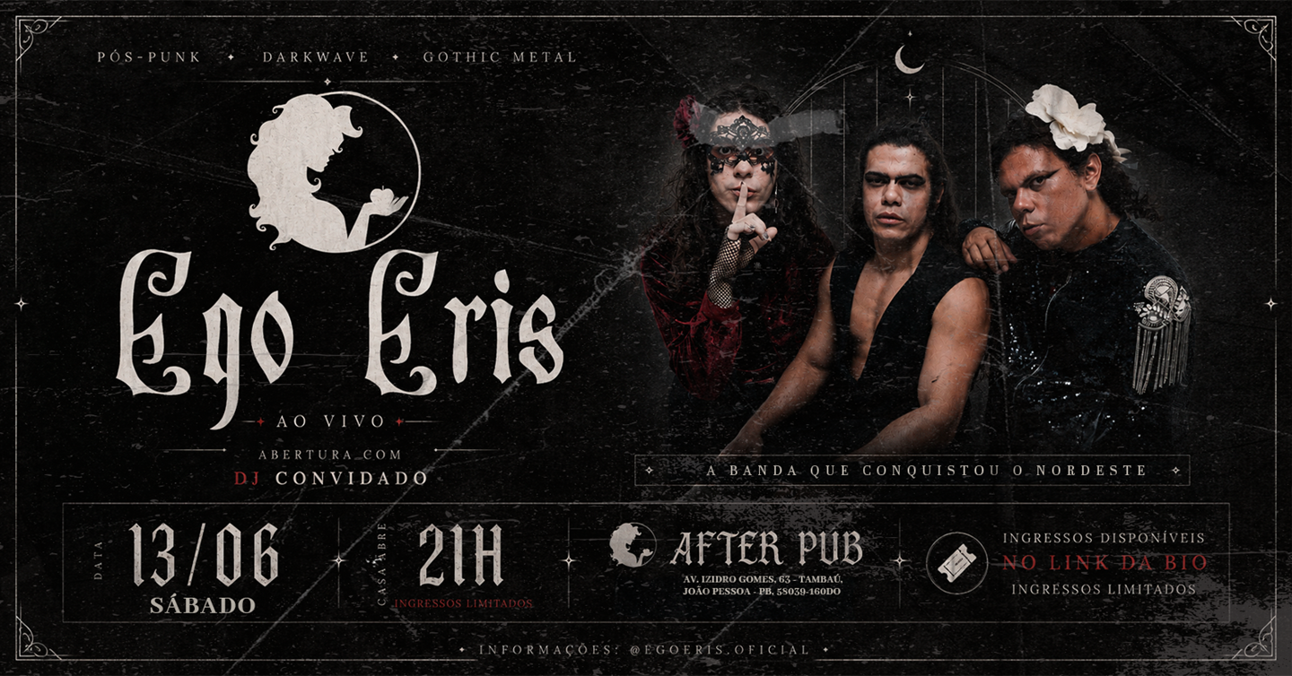 Ego Eris no After Pub - João Pessoa, PB