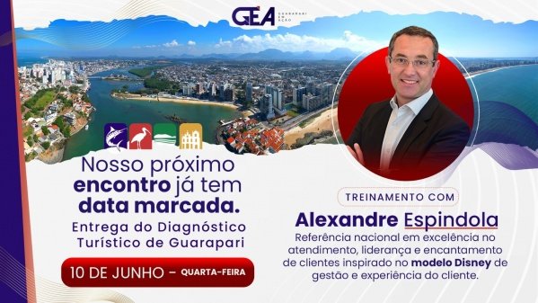 Imagem do evento "A Magia de Encantar Clientes, inspirado no jeito Disney" com Alexandre Espíndola