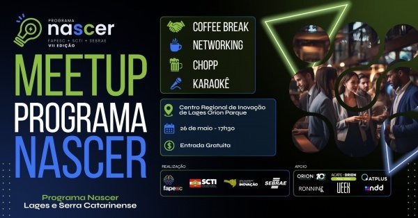 Imagem do evento Meetup Programa Nascer 2026