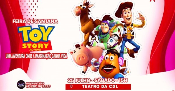 Imagem do evento Os Toys - Uma aventura da imaginação