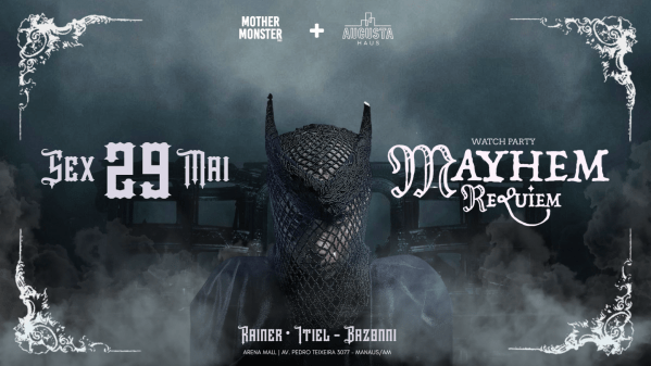 Imagem do evento MAYHEM REQUIEM | WATCH PARTY | 29/MAIO