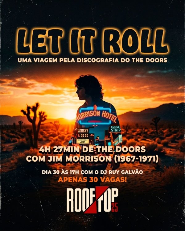 Let it Roll - Maratona The Doors em São Paulo - Sympla