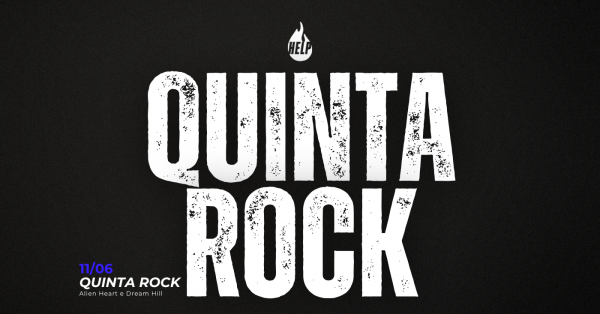 Imagem do evento 11/06 | Quinta Rock - Help Pub