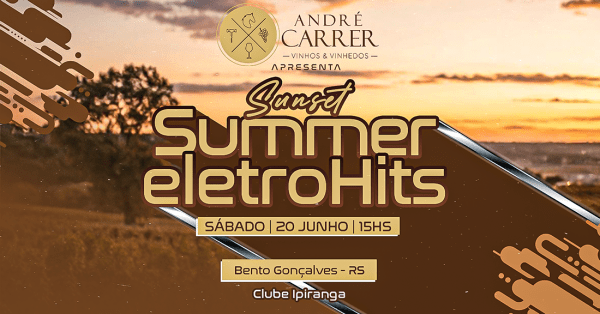 Imagem do evento BENTO GONÇALVES - Summer EletroHits - Sunset