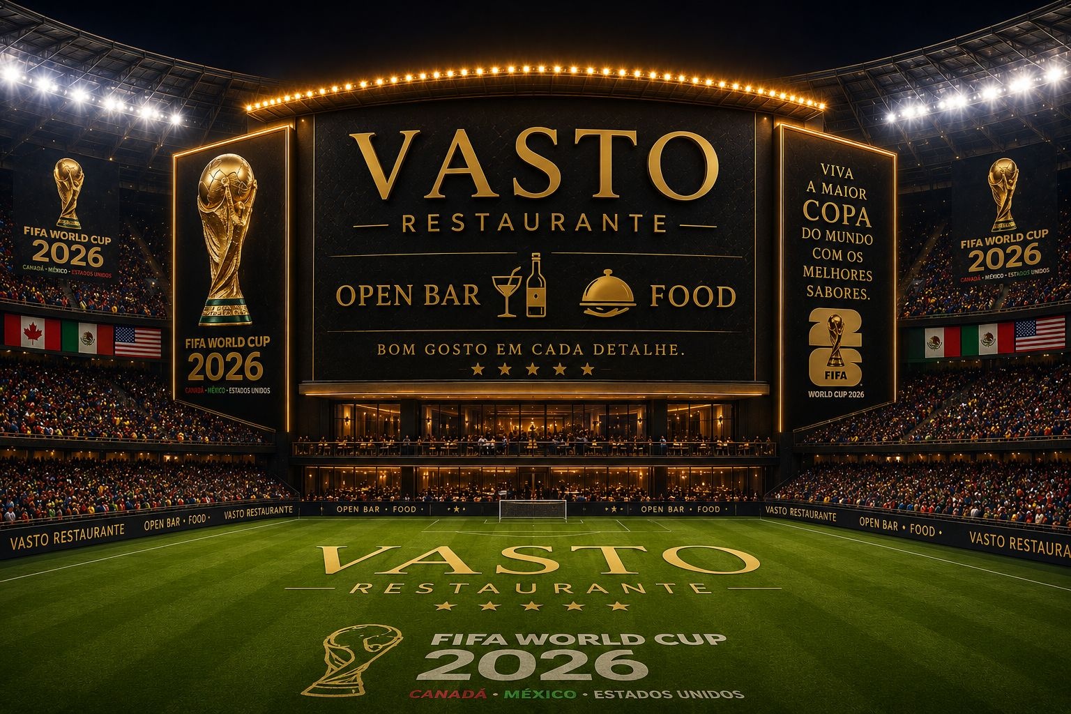 A COPA É NO VASTO FORTALEZA - Fortaleza, CE