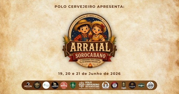 Imagem do evento Arraial Sorocabano 2026 - A verdadeira festa junina do interior paulista.