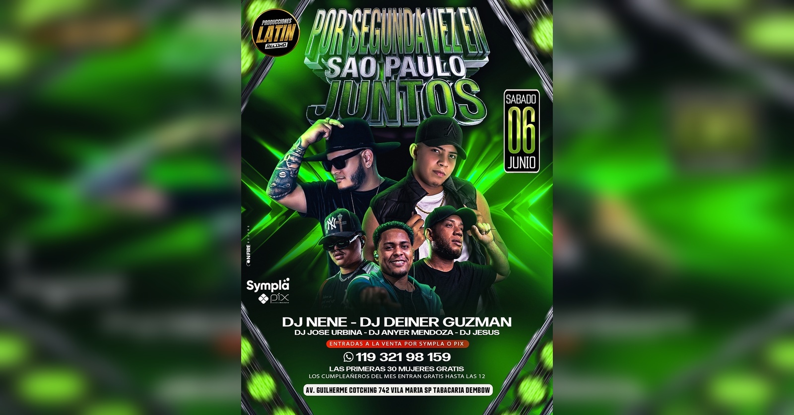 Noche de afro y salsa de todito - São Paulo, SP
