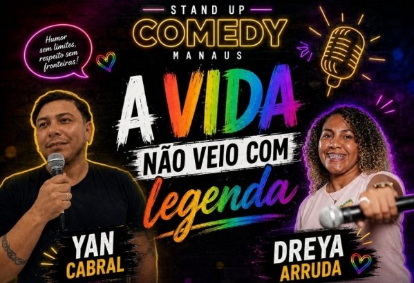 Imagem do evento DREYA ARRUDA E YAN CABRAL EM A VIDA NÃO VEIO COM LEGENDA