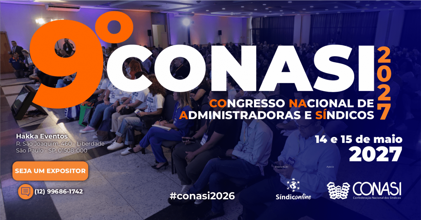 Cover image for 9º CONASI 2027 - Congresso Nacional de Administradoras e Síndicos | 2027