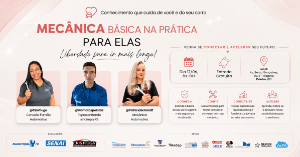 Imagem do evento Mecânica Básica na prática pra elas