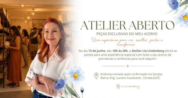 Imagem do evento Atelier Aberto - Peças Exclusivas do Meu Acervo